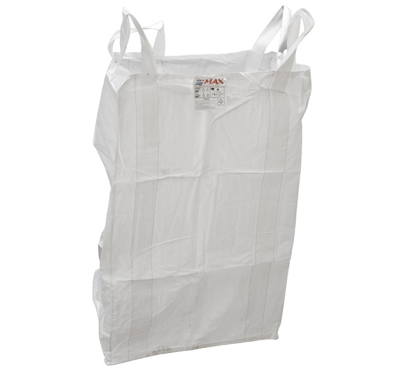 Worek kontenerowy Big-Bag 1000 kg, 90x90x145 cm, 4 uchwyty transportowe, otwarta góra i zamknięty dół; AK18-096 plandMAX