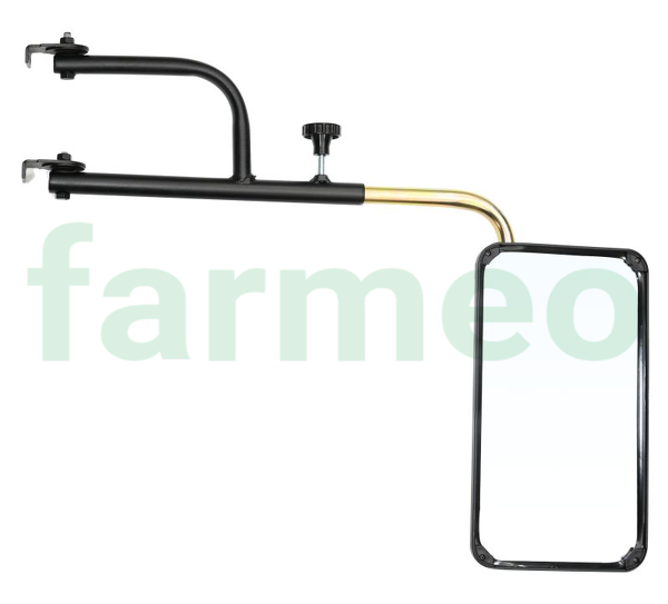 Lusterko uniwersalne LS0305 305x170mmz ramieniem z regulowanym wysięgnikiem od 480 mm do 710 mm WLC6 KWL08 Solus
