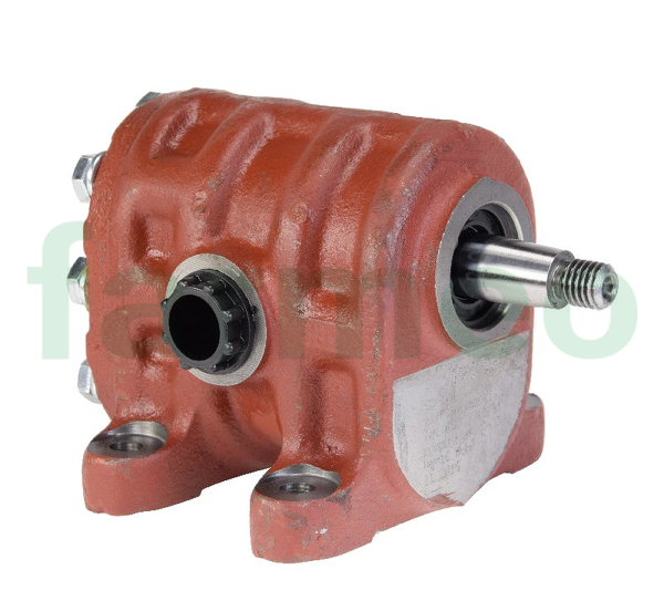 Pompa podnośnika hydraulicznego PZ2-18AT, wzmocniona, wydajność 28 l/min, korpus żeliwny, pasuje do ciągników Ursus C-330/C-328; 42371562, 42371292 Hylmet