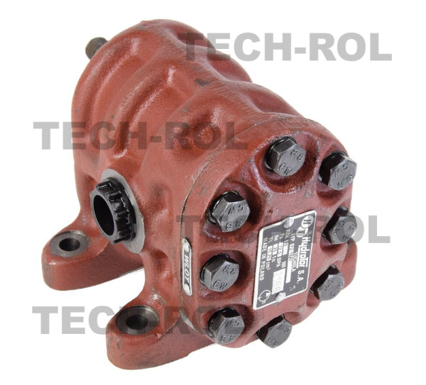 Pompa podnośnika hydraulicznego PZ-18AT, standardowa, wydajność 24,4 l/min, korpus żeliwny, pasuje do ciągników Ursus C-330/C-330M; 42371561 Hydrotor