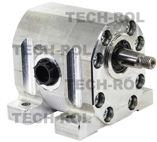 Pompa podnośnika hydraulicznego PZS-A-S20, wzmocniona, wydajność 25-45 l/min, korpus aluminiowy, pasuje do ciągników Ursus C-330/C-330M; 42371292, PZS-A-S20 Hylmet