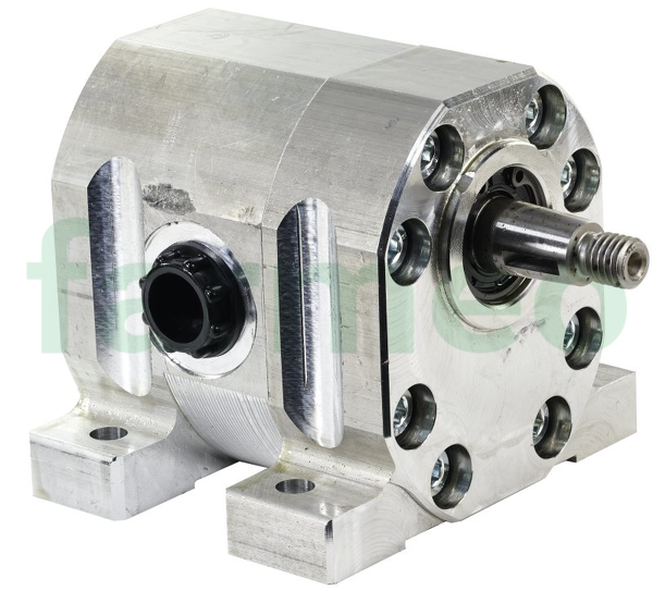 Pompa podnośnika hydraulicznego PZS-A-S20, wzmocniona, wydajność 25-45 l/min, korpus aluminiowy, pasuje do ciągników Ursus C-330/C-330M; 42371292, PZS-A-S20 Hylmet
