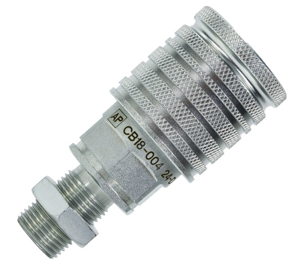 Szybkozłącze hydrauliczne, gniazdo M18x1,5 Euro Long; 46490050 APARTS