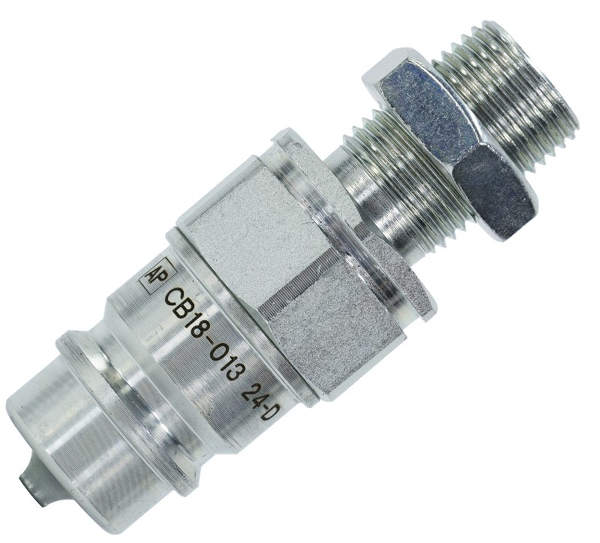 Szybkozłącze hydrauliczne, wtyczka M18x1,5 Euro Long; 46490070 APARTS