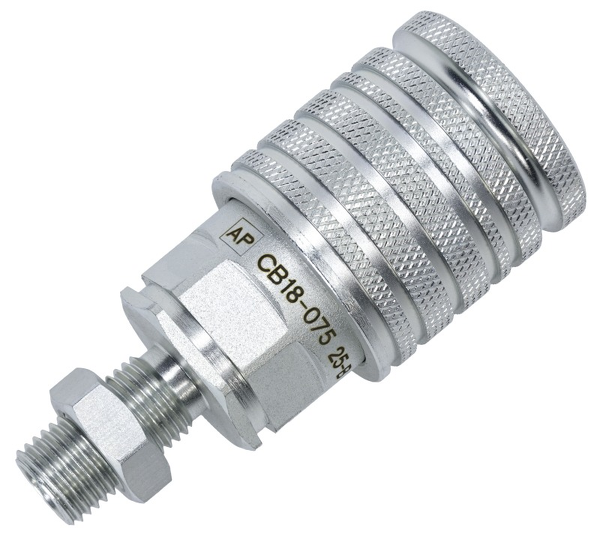 Szybkozłącze hydrauliczne, gniazdo M14x1,5 Euro Long; APARTS