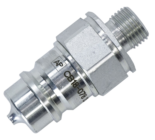 Szybkozłącze hydrauliczne, wtyczka M16x1,5 Euro; APARTS
