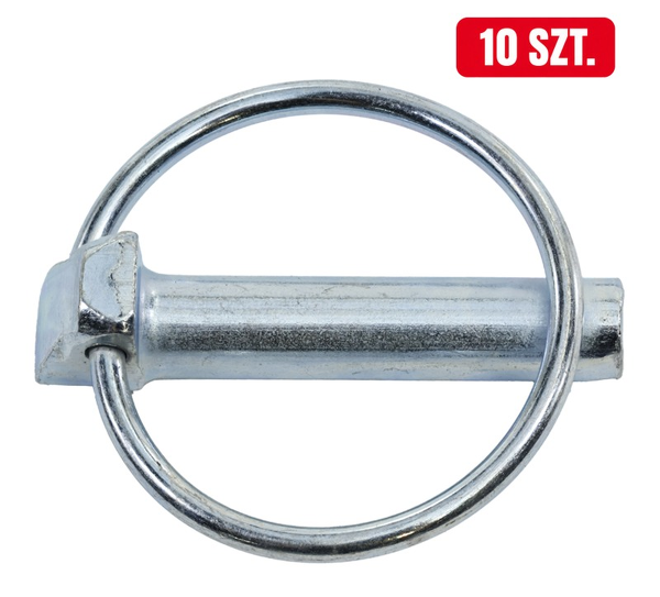 Przetyczka rolnicza fi-10 mm, opakowanie 10 szt., pasuje do ciągników i maszyn rolniczych; 42370320 APARTS