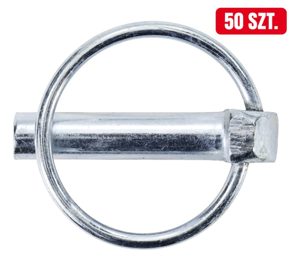 Przetyczka rolnicza fi-10 mm, opakowanie 50 szt., pasuje do ciągników i maszyn rolniczych; 42370320 APARTS