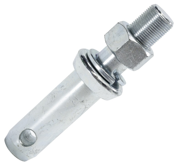 Sworzeń łącznika dolnego TUZ Q-28 mm L-150 mm, gwint M22x1,5, pasuje do maszyn rolniczych; 00041 Lift AGRO