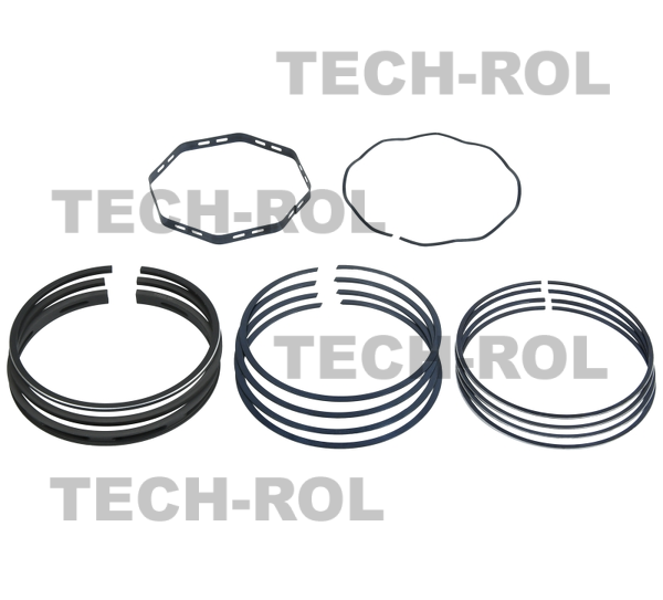 Komplet pierścieni silnika, fi 88,92 mm, Perkins A3.144 do MF-135 sk. 41158063, 745823M91 Produkt Standard