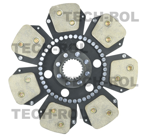 Tarcza sprzęgła, fi-330 mm, 23 frezy, ceramiczna, pasuje do MF-4 3618835M1,1039.02U02 Komfort