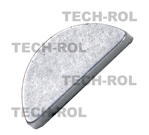 Wpust czółenkowy 3,5x5 mm, koła pasowego alternatora, stalowy, pasuje do ciągników Massey Ferguson MF-3; 3419140 Produkt krajowy