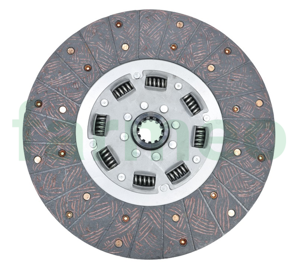 Tarcza sprzęgła, fi-340 mm, 12 frezów, okładzina pleciona, pasuje do MTZ-80/82; 70-1601130 APARTS