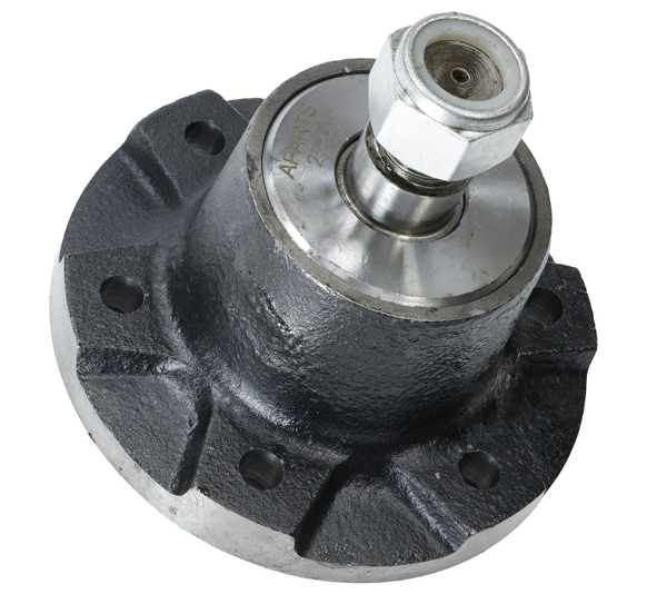 Piasta kompletna talerza wklęsła 6-otworowa 6/120, bezobsługowa, fi-30 mm, gwint M24x1,5, pasuje do agregatów Agro-Masz typ AT; EWEM00006B APARTS