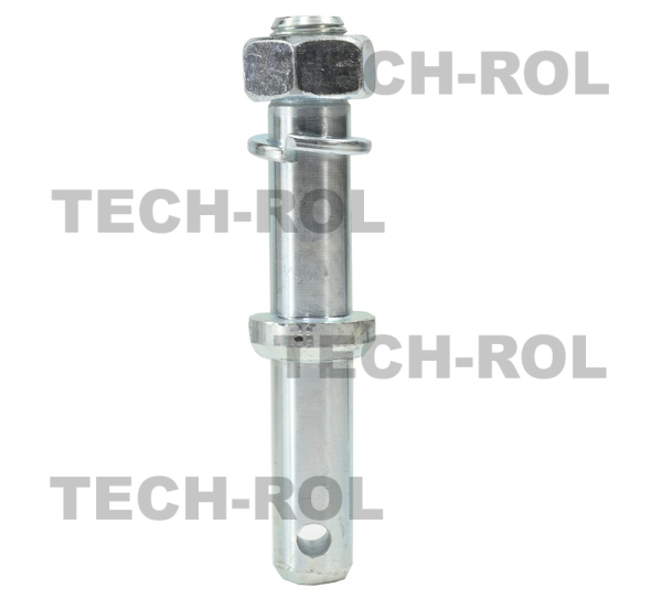 Sworzeń zaczepu fi 28x190 mm, typ Bomet, element mocujący ramę maszyny do ciągnika, pasuje do bron talerzowych; 8216363201012 8216363201012 Bomet