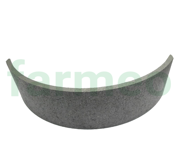 Okładzina szczęki hamulcowej 400x60x6; Przyczepa D-47; 60500115 7037003090 APARTS