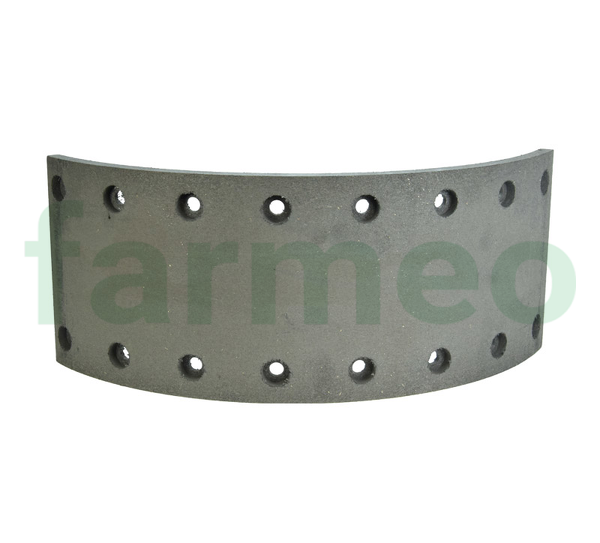 Okładzina szczęki hamulcowej 384x140x10 przyczepa HL-8 14001312 Produkt krajowy