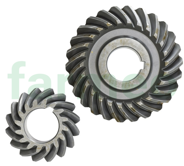 Para kół zębatych R-15/R-16, małe Z-16 duże Z-26, otwór fi 42 mm rowek wpustowy 10 mm, pasuje do pras zwijających Sipma Z-279/1, Z-276/1, Z-270; 527008011101 Univversal