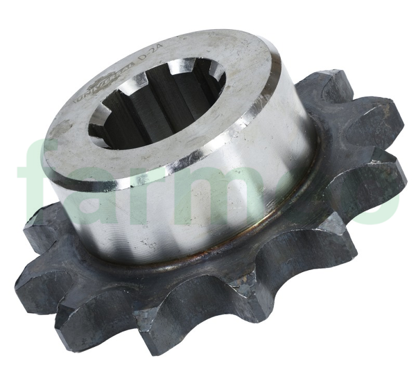 Koło łańcuchowe Z-12 na wałek 8-frez, pasuje do pras zwijających Sipma Z-279/1, Z-276/1, Z-569; 5270-080-116.00 Univversal