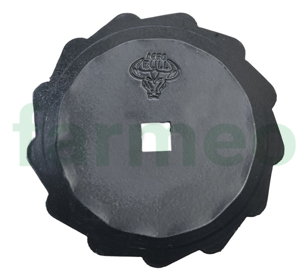 Nóż do paszowozu, słoneczko 13, okrągły 94x5 mm, stal borowa, pasuje do paszowozów Frasto Intendo Tatoma; 16800014 Agro BULL